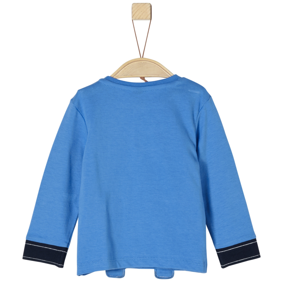 s.Oliver Boys Langarmshirt blue car