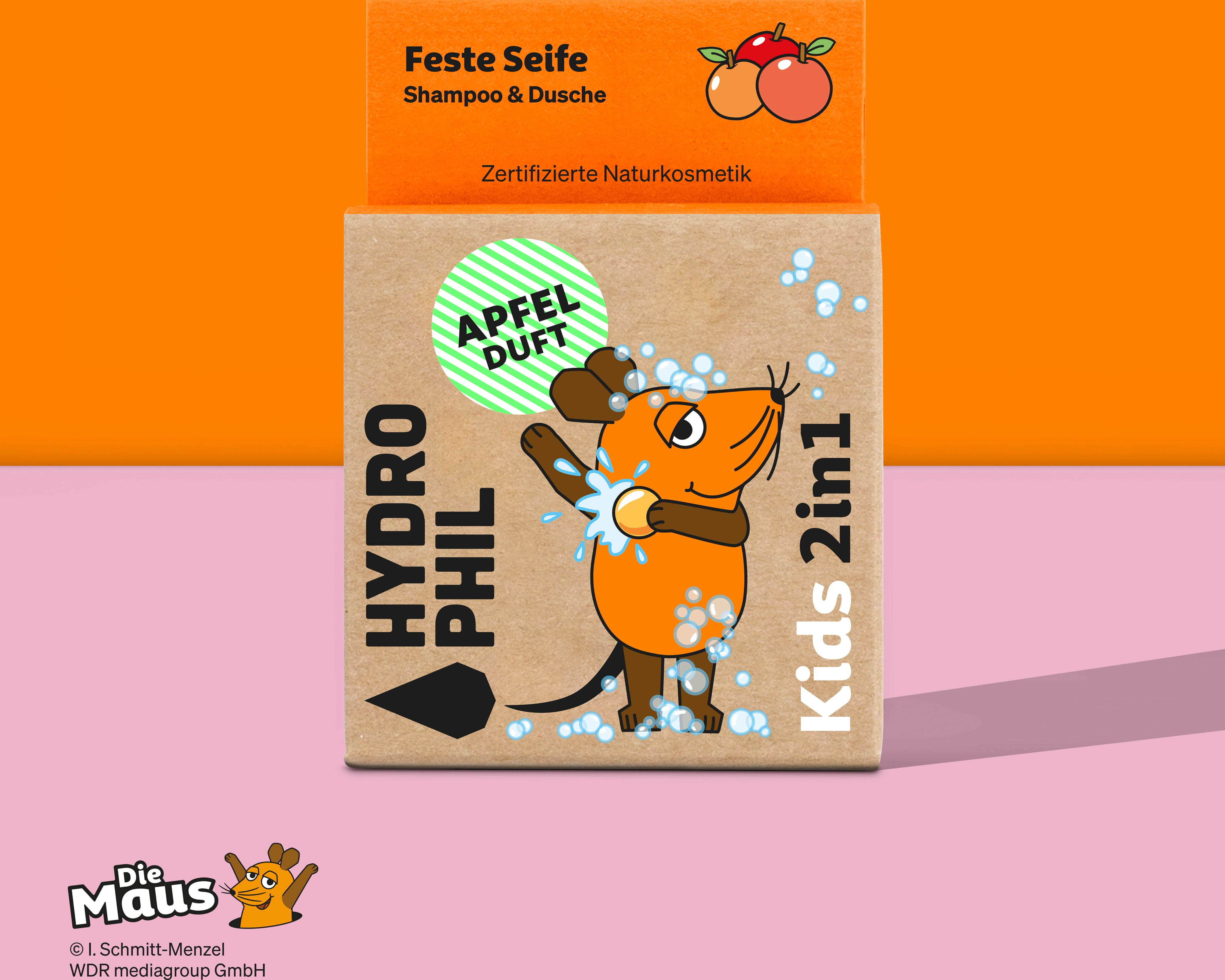 Hydrophil  Kids 2in1 Festes Shampoo & Dusche 