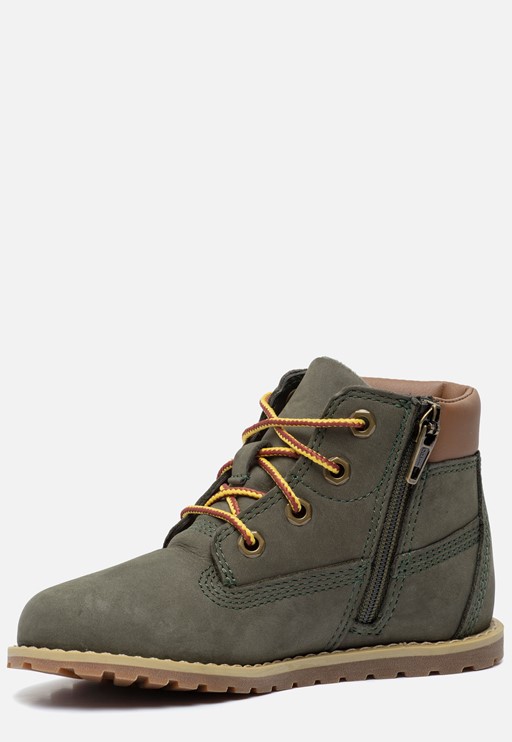 Timberland Pokey Pine Mid Veterboots groen