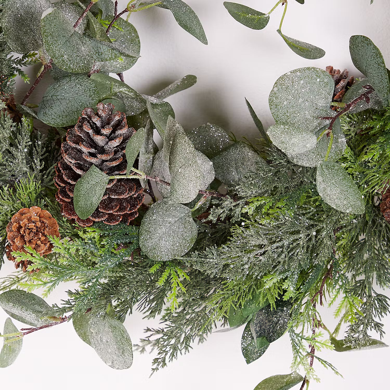 FLORISTA Kranz Eukalyptus 2er-Set
