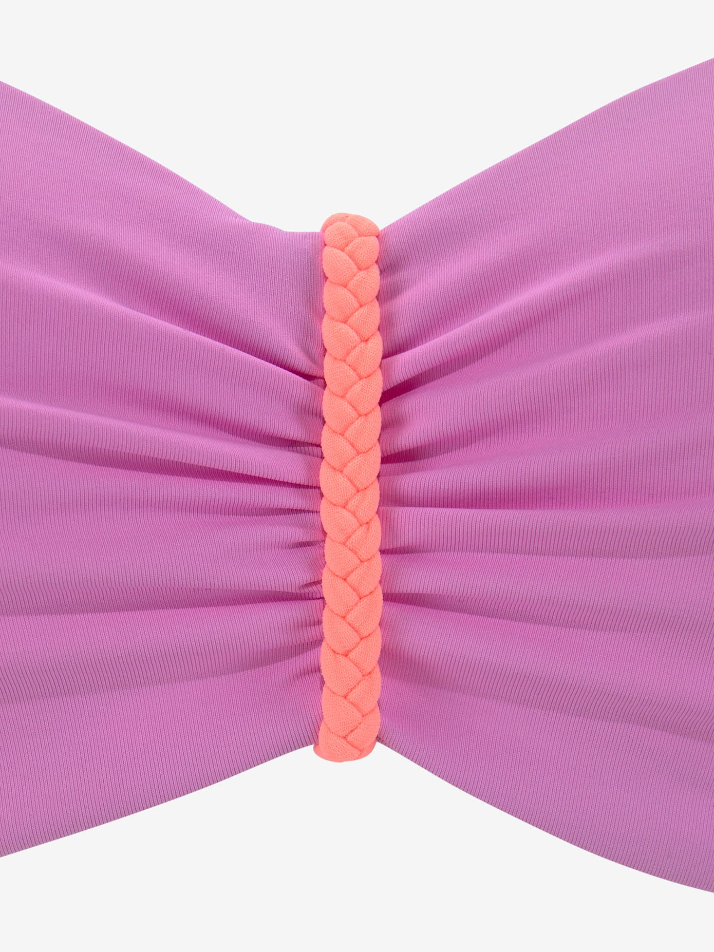 Haut de bikini bandeau à armatures design contrasté