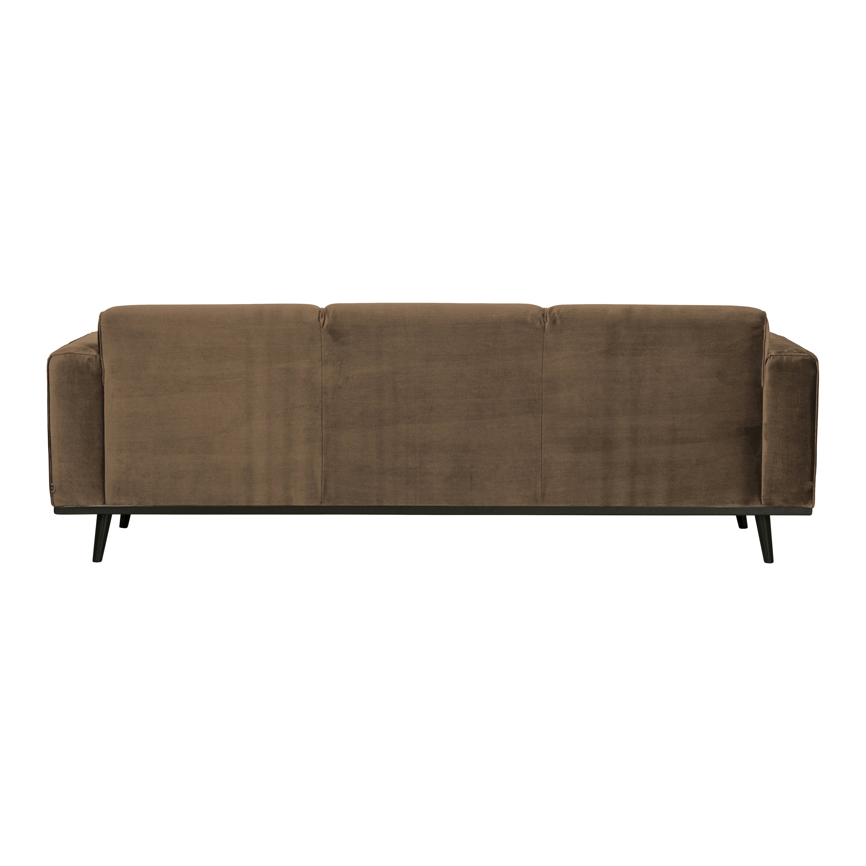 WOOOD Statement 3-zitsbank - Fluweel - Taupe