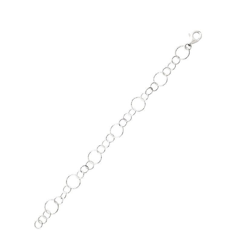 Bracelet Femme - Argent 925 - Longueur : 18 cm