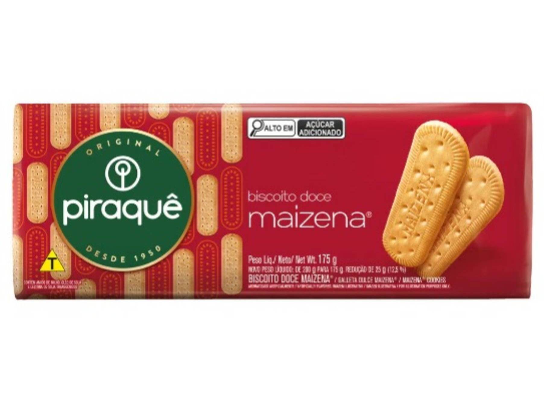 BISCOITO PIRAQUÊ MAIZENA 175G