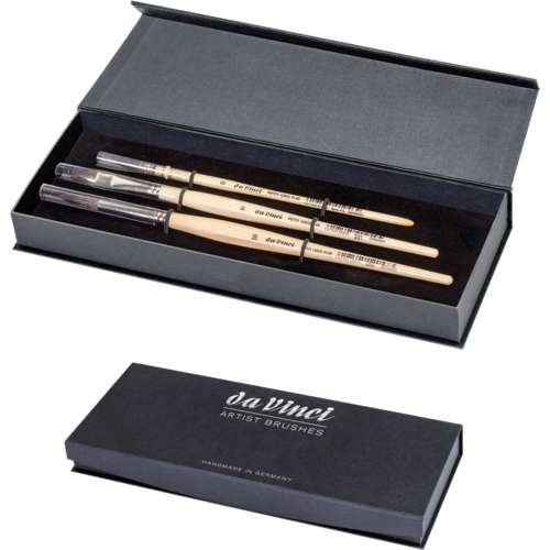 da Vinci PETIT GRIS PUR Aquarellpinselset Serie 4251, Geschenkbox