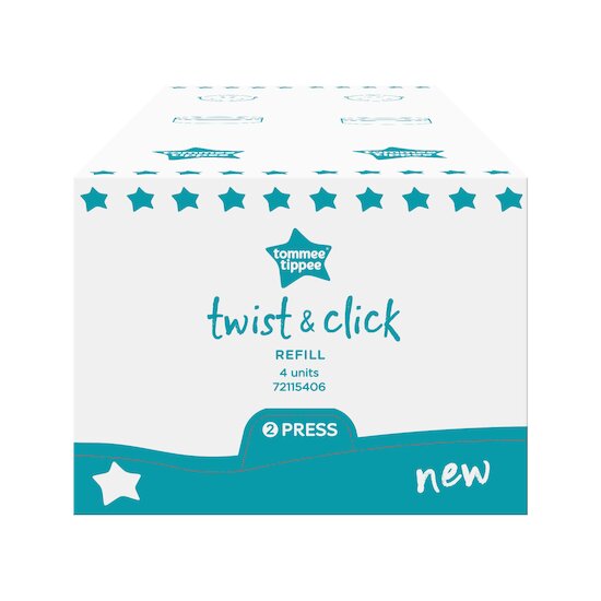 Recharges Twist & Click pour poubelles à couches   x1   de               Tommee Tippee