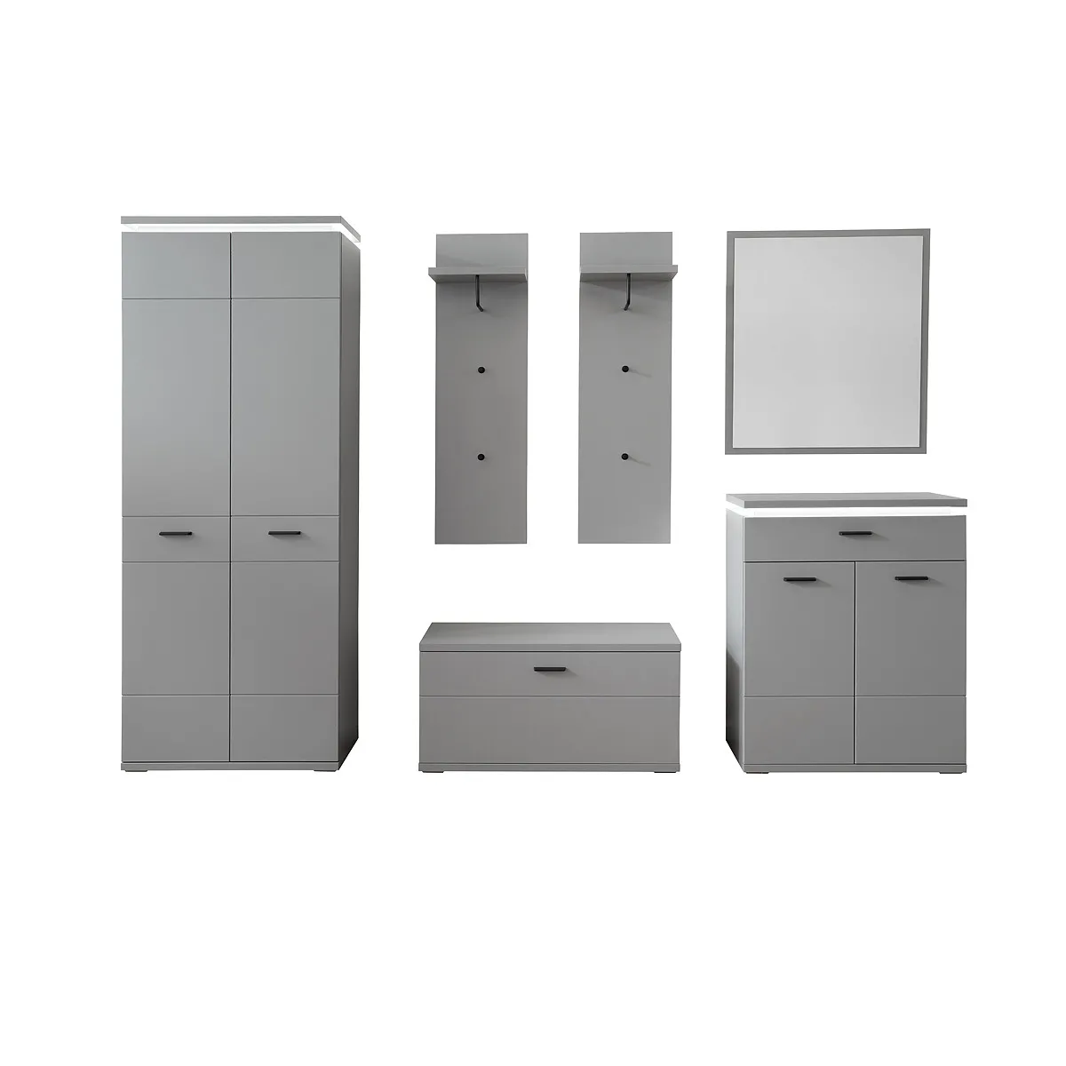 Pegane Ensemble d'Entrée Gris Arctique