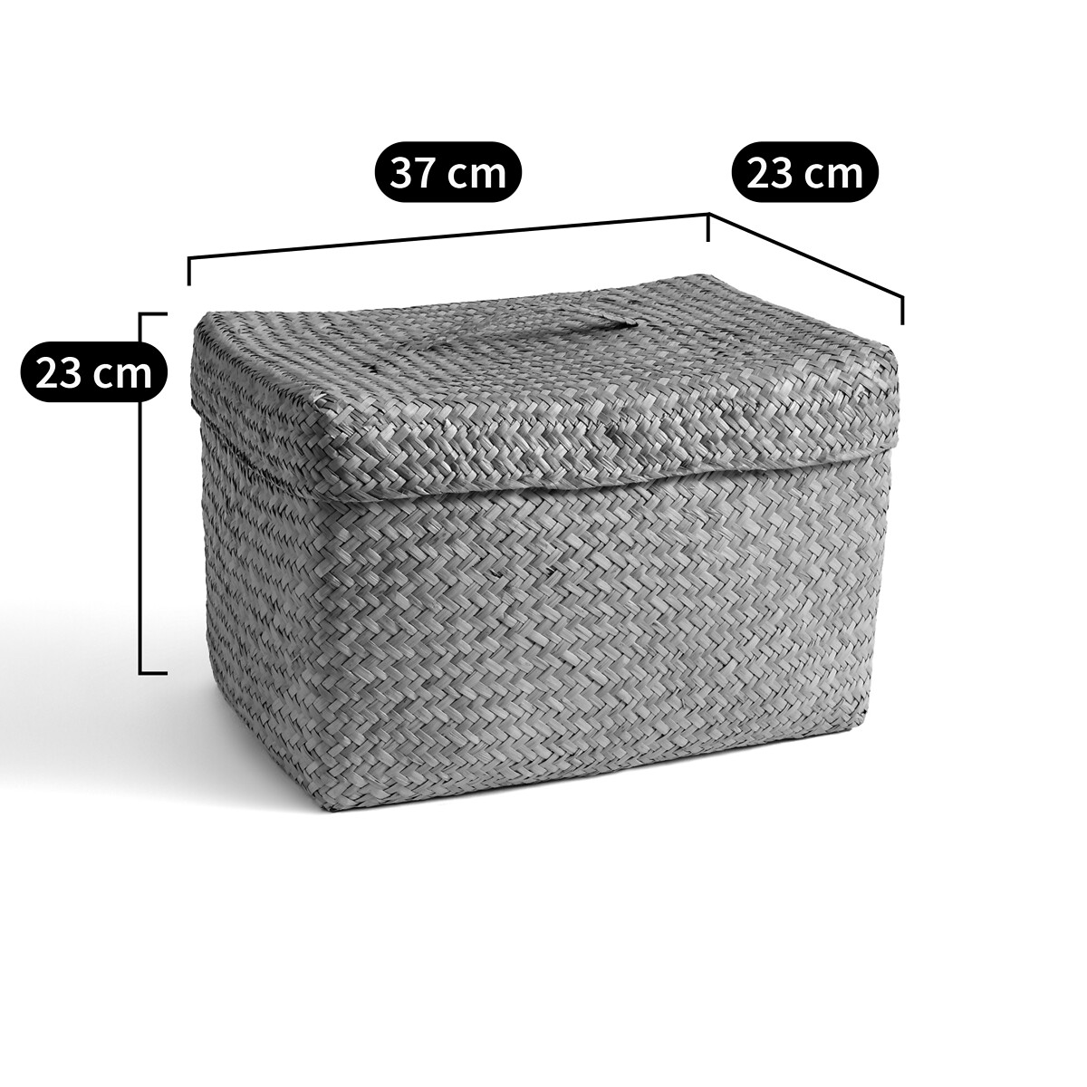 LA REDOUTE INTERIEURS<br>Cesto com tampa, Kotak