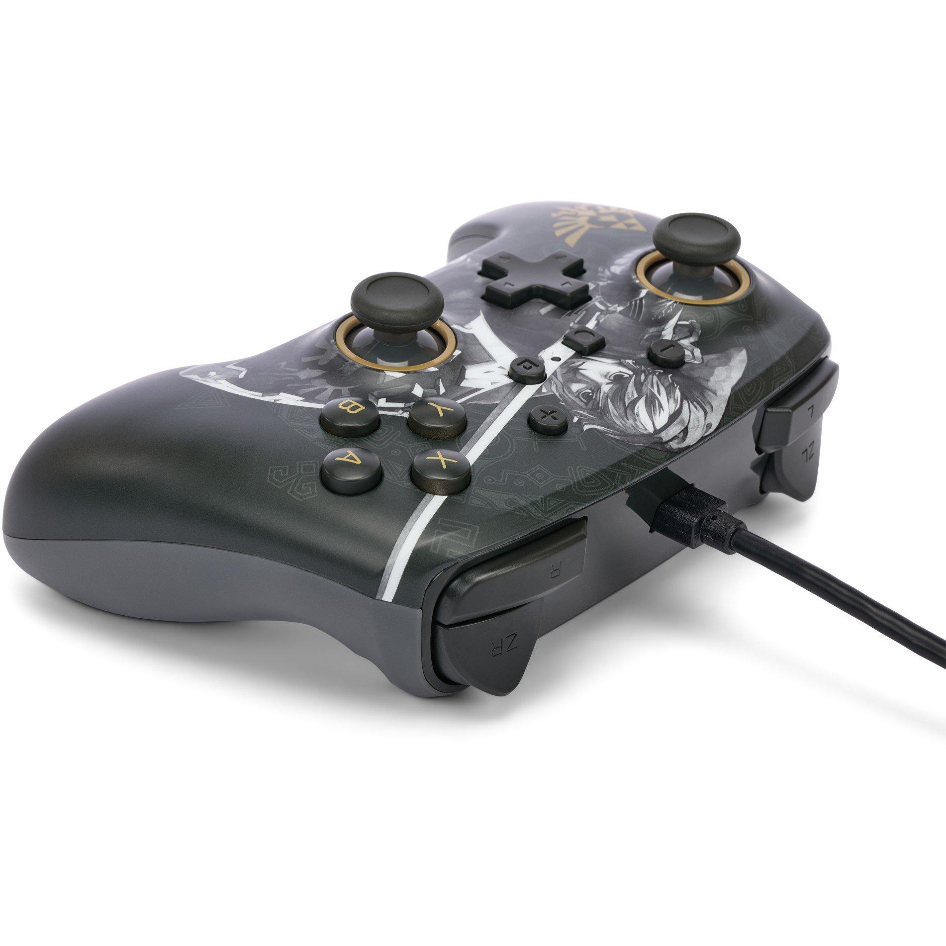 PowerA Enhanced Wired Controller for Nintendo Switch Battle Ready Link