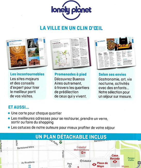LONELY PLANET - BUENOS AIRES EN QUELQUES JOURS