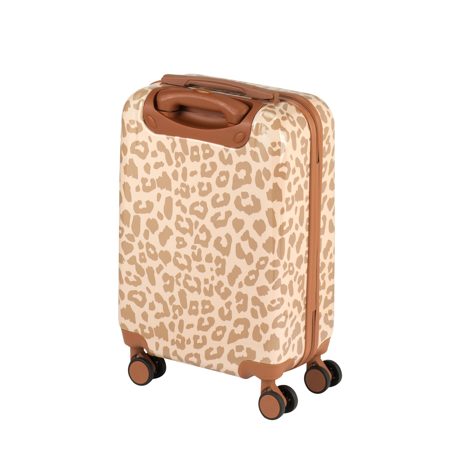 Princess Traveller Animal Print Cabin Trolley leopard