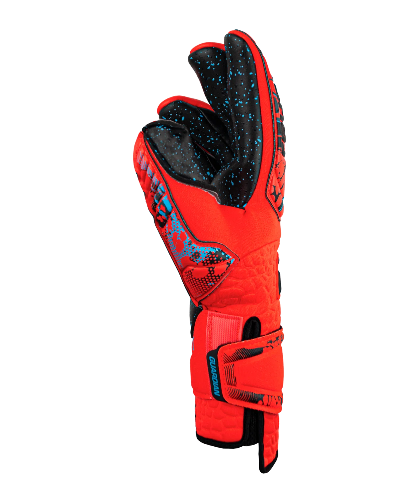 Reusch Attrakt Fusion Guardian AdaptiveFlex 2023 TW-Handschuhe Rot Blau Schwarz F3333