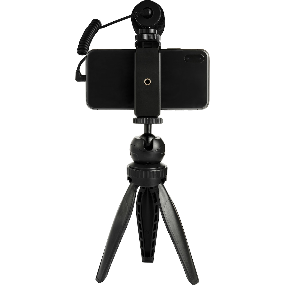 Wistream tripod med shotgun-mikrofon