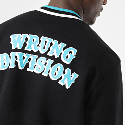 Veste Zippée College Noir