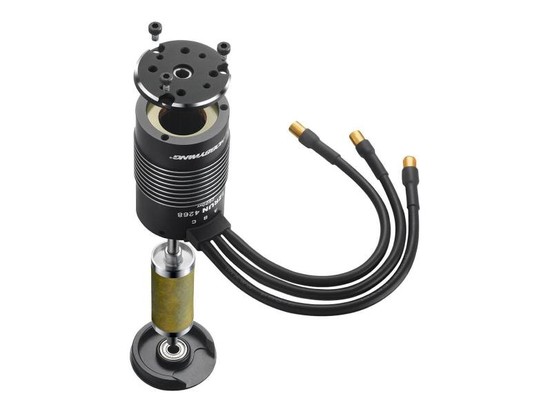 Hobbywing Brushless Motor Ezrun SL4268 2600 KV Sensorless, Sensorloser Brushless-Motor für 1:8 Monster Trucks