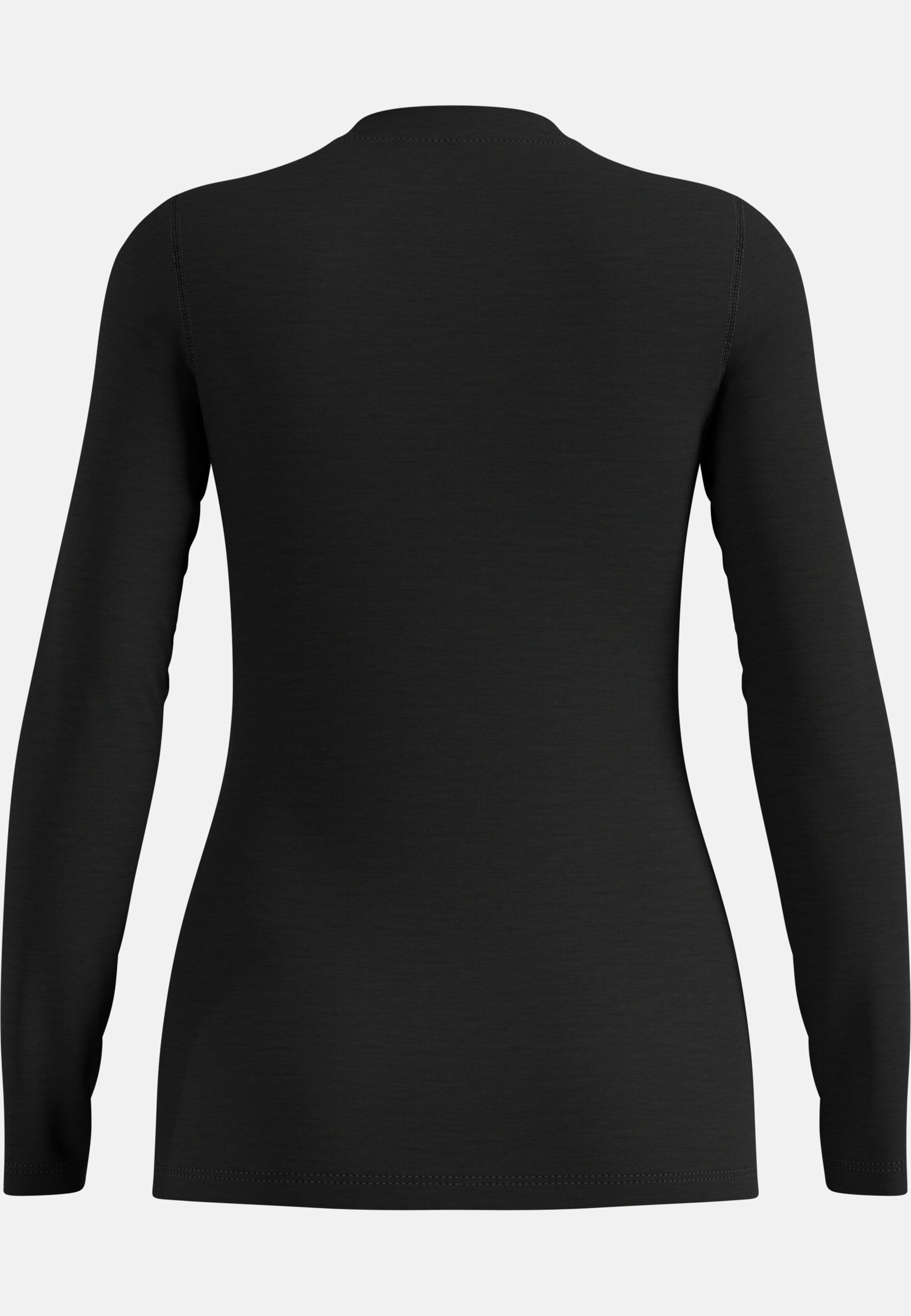 Natural Merino 160 Base Layer Langarmshirt in black