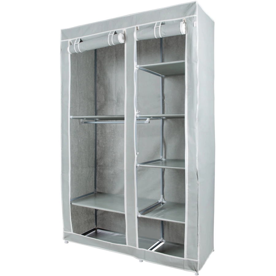 roba Textil-Kleiderschrank XL Little Stars grau