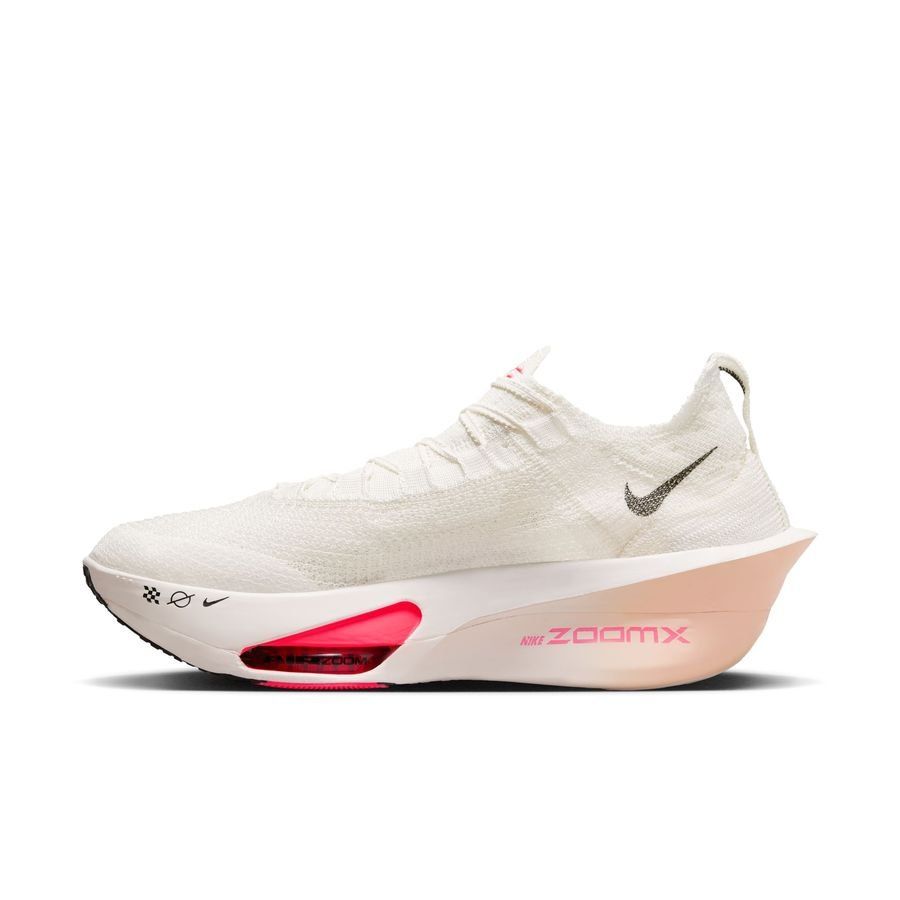 Nike Chaussures de Running Alphafly 3 - Blanc Cassé/Noir/Rouge foncé