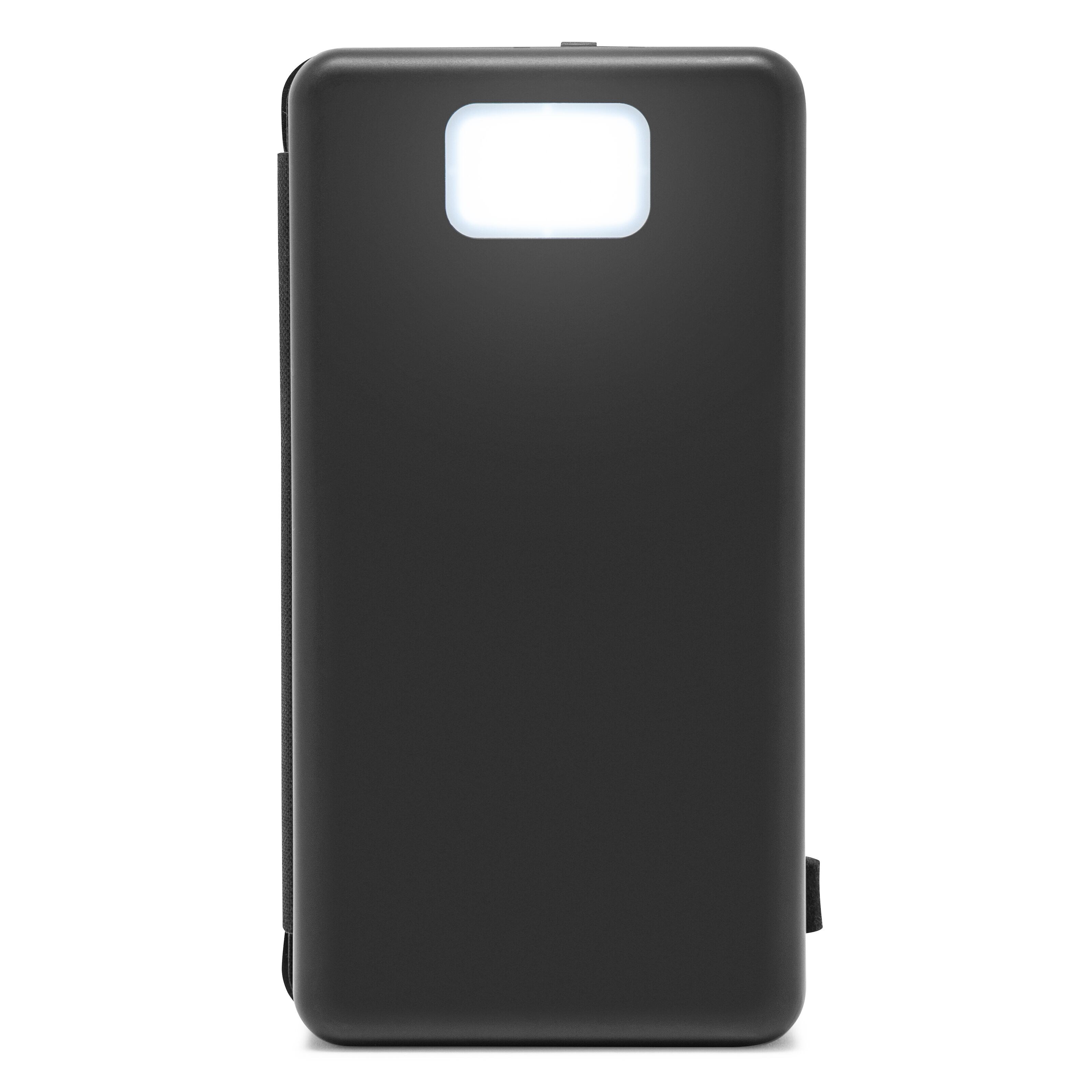 Linocell Powerbank med solcellelading 20 W 8000 mAh