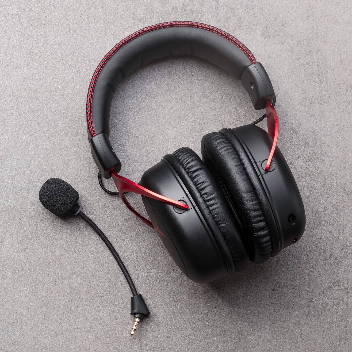 Cloud II Wireless 2.4GHz USB C / USB A Wireless Gaming Kopfhörer Over-Ear Headset mit Mikrofon (4P5K4AA) - Schwarz / Rot