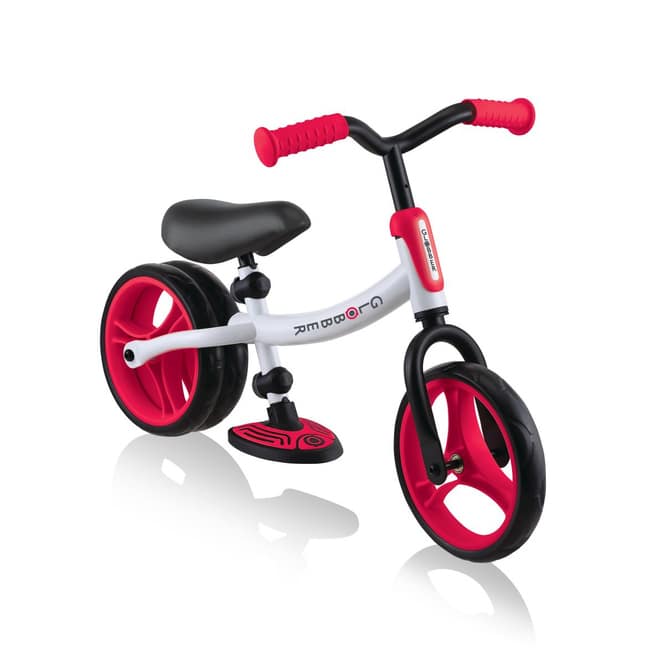 Globber - Laufrad - Go Bike Duo - 8,5 Zoll - weiß/rot