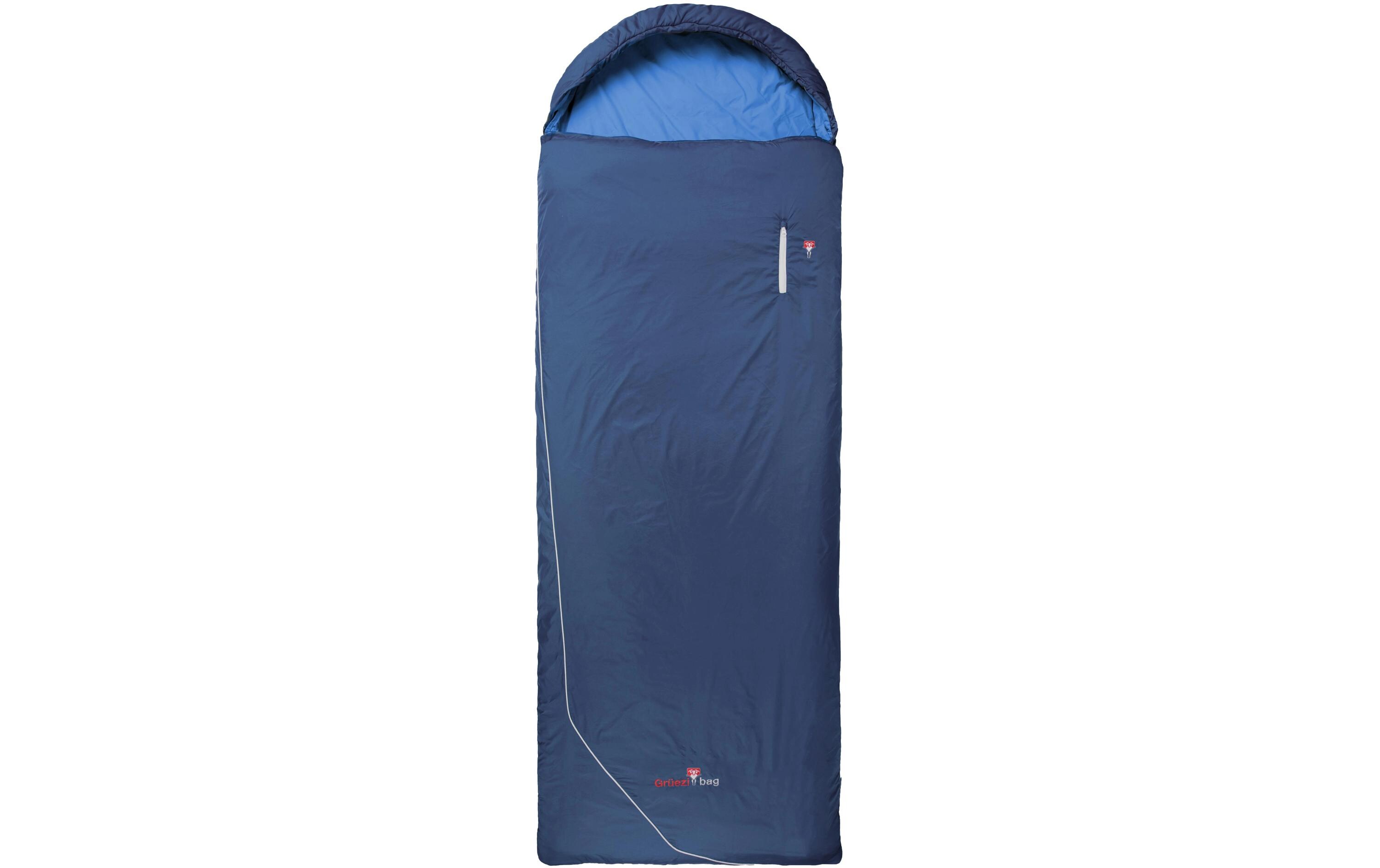 Schlafsack Biopod Wolle Goas Cotton Comfort Night Blue<br>Hochwertiger feuchtigkeitsunempfindlicher Deckenschlafsack