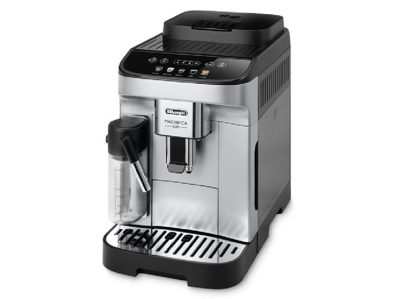 De'Longhi Kaffeevollautomat Magnifica Evo M ECAM290.61 Silb Vollautomat mit LatteCrema-System und Reinigungsautomatik