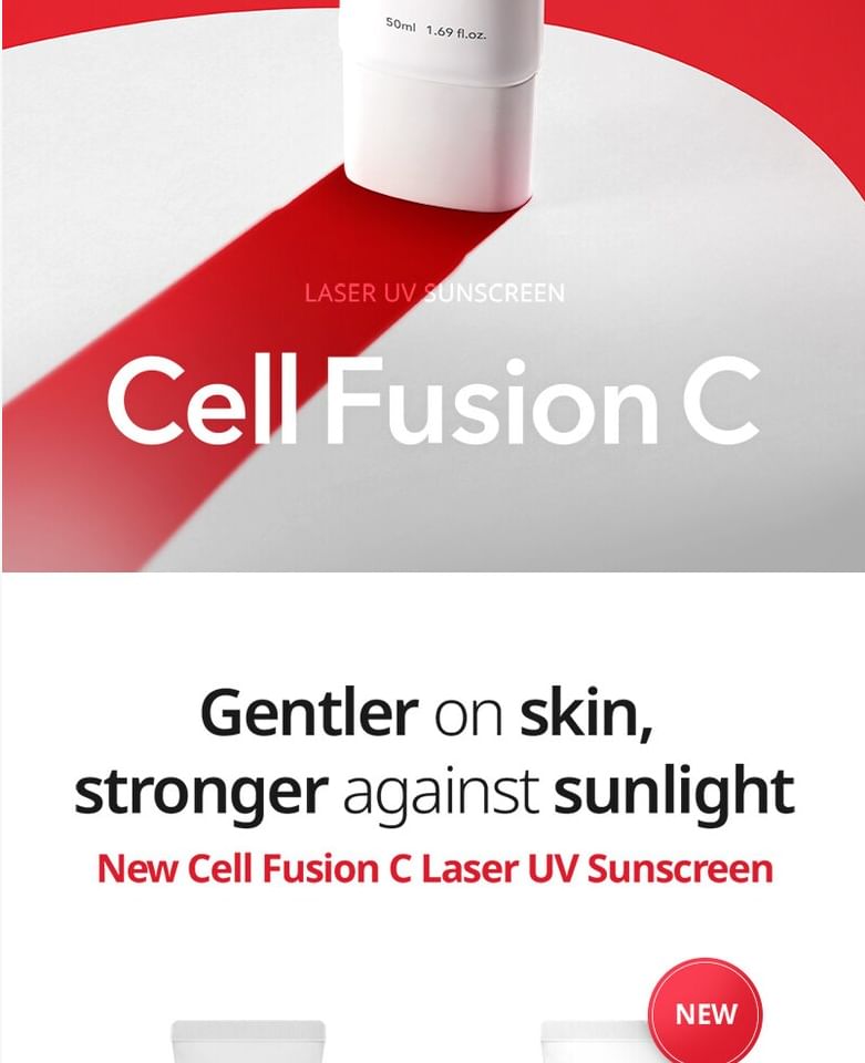 Cell Fusion C - Laser UV-zonnebrandcrème