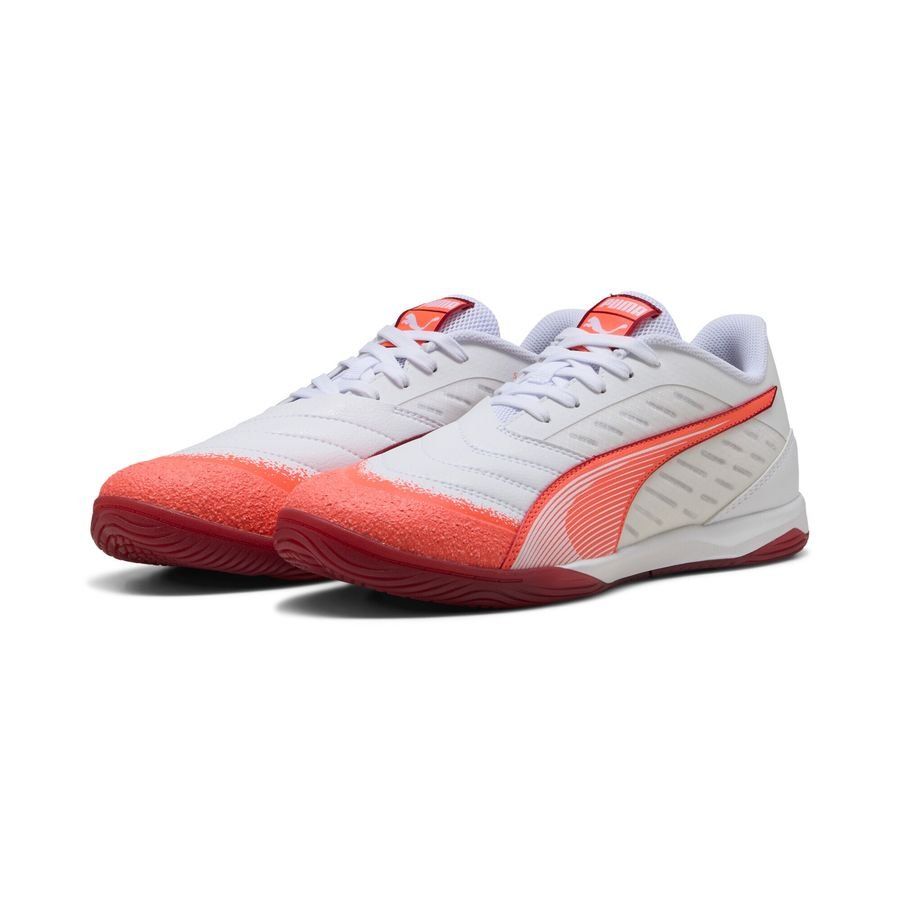PUMA Ibero IV IT - Blanc/Glowing Red/Noir