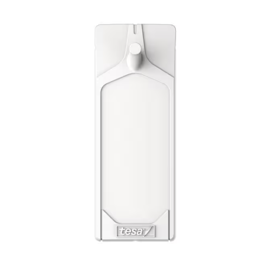 (2er Set) Powerstrips Klebenagel Selbstklebende Haken für Tapeten / Putz max. 1kg (77773-00000-01) - Weiss