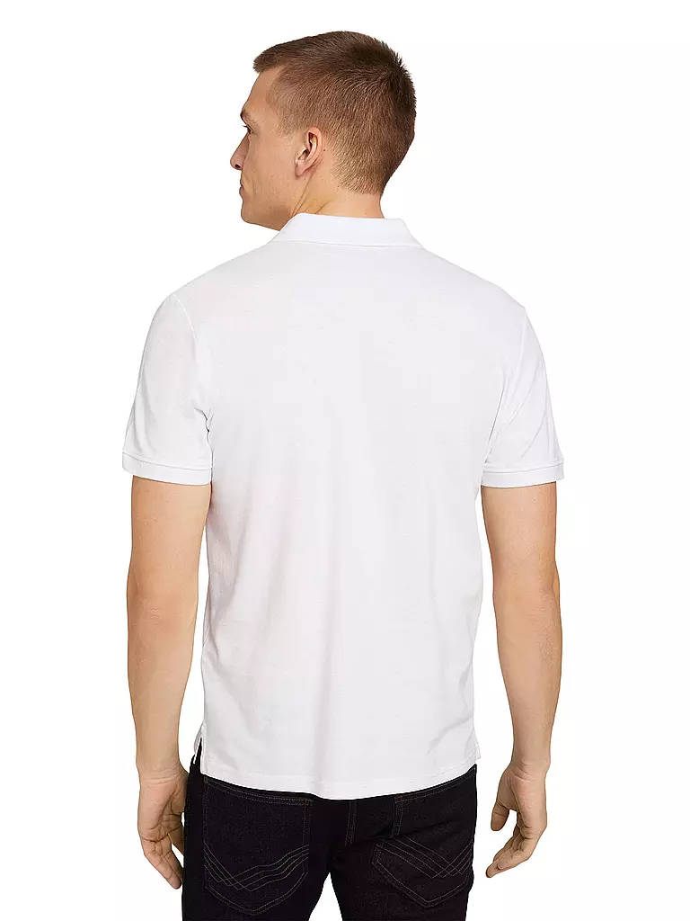 TOM TAILOR Poloshirt weiss