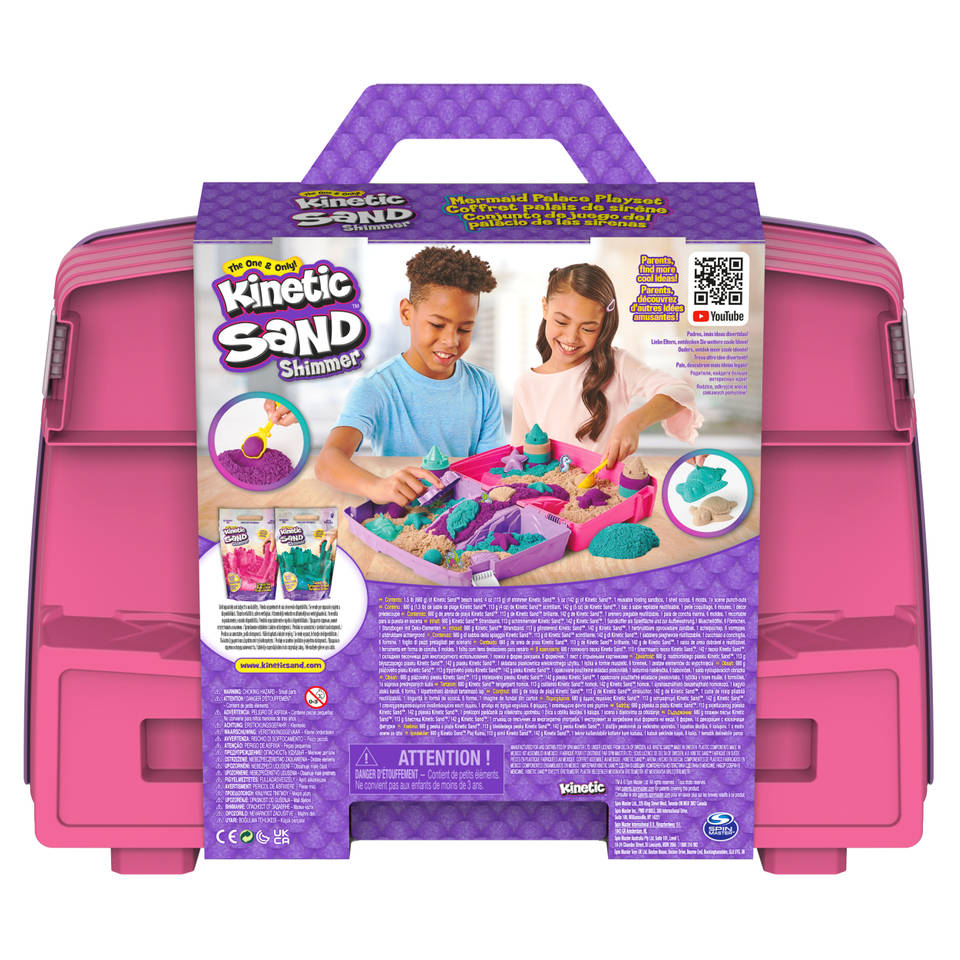 Kinetic Sand zeemeerminpaleis speelset