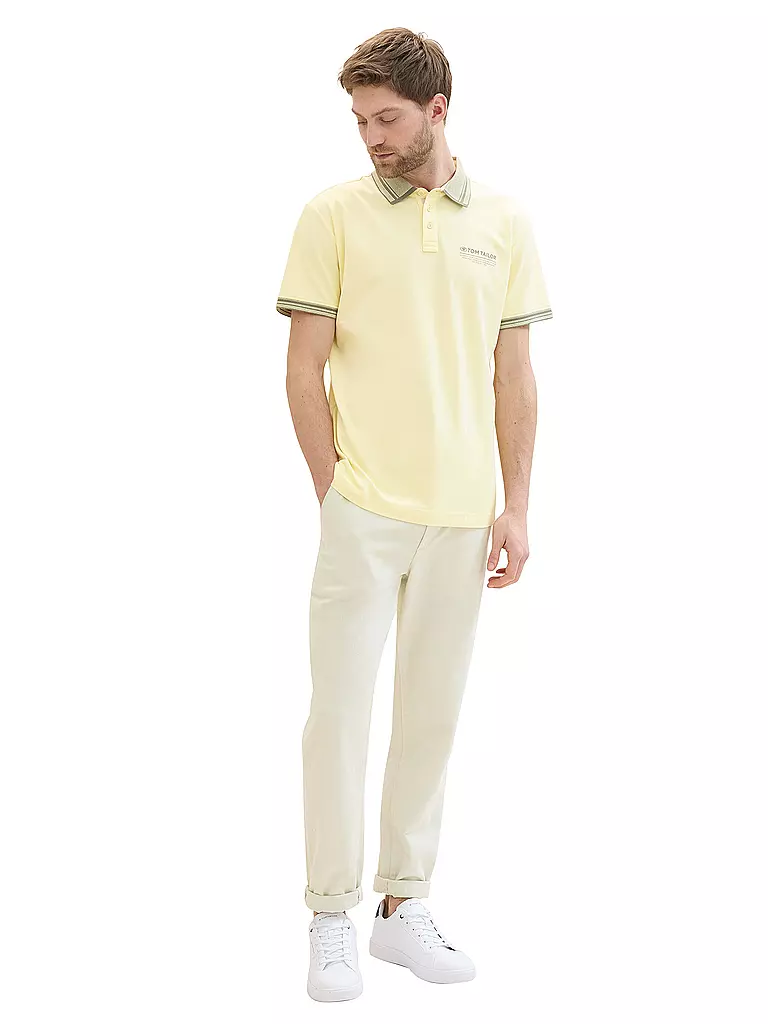 TOM TAILOR Poloshirt  gelb