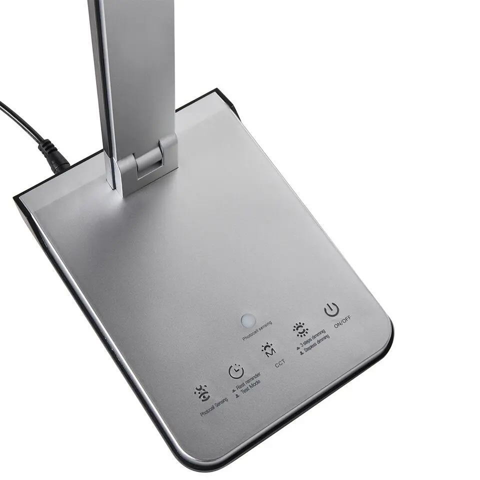 PICTOR - Bureaulamp LED - Zilver - Synthetisch materiaal