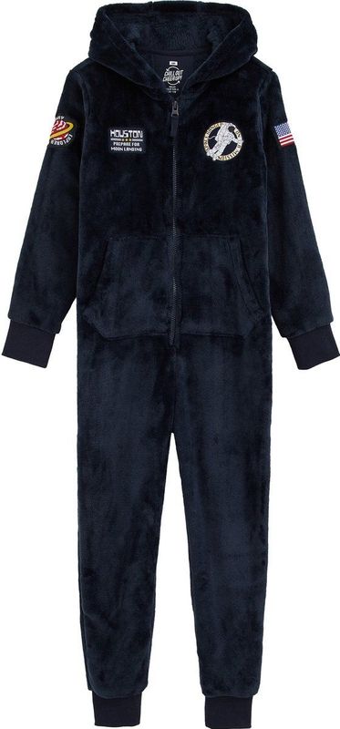 WE Fashion - Jongens Onesie - Regular Fit - Met Capuchon - Lange Mouwen