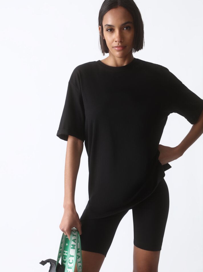 Calça legging de ciclismo - Preta