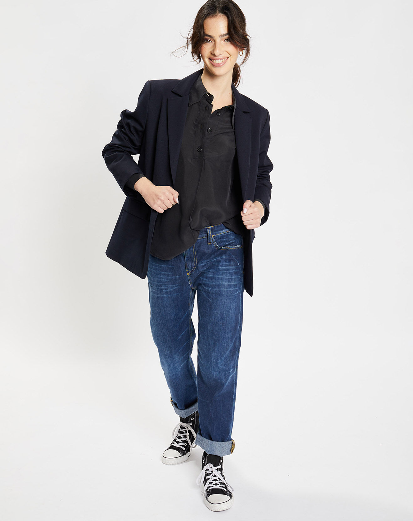 Jodhpur Veste Aloa bleu marine