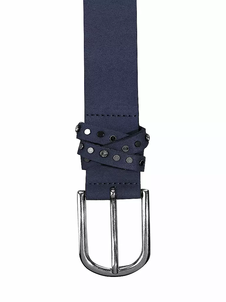 BRAX Ledergürtel  blau