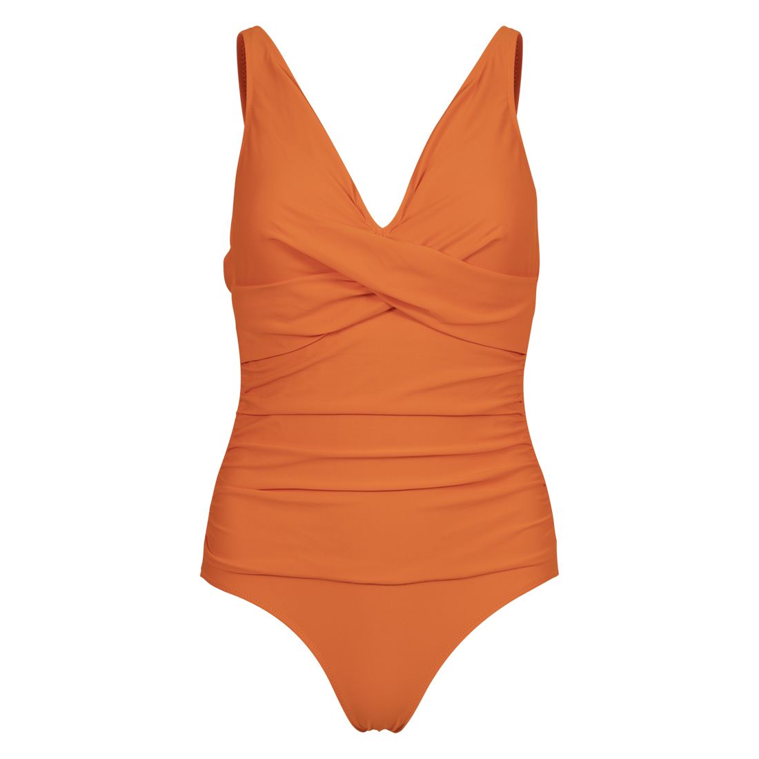 Badedrakt med drapering