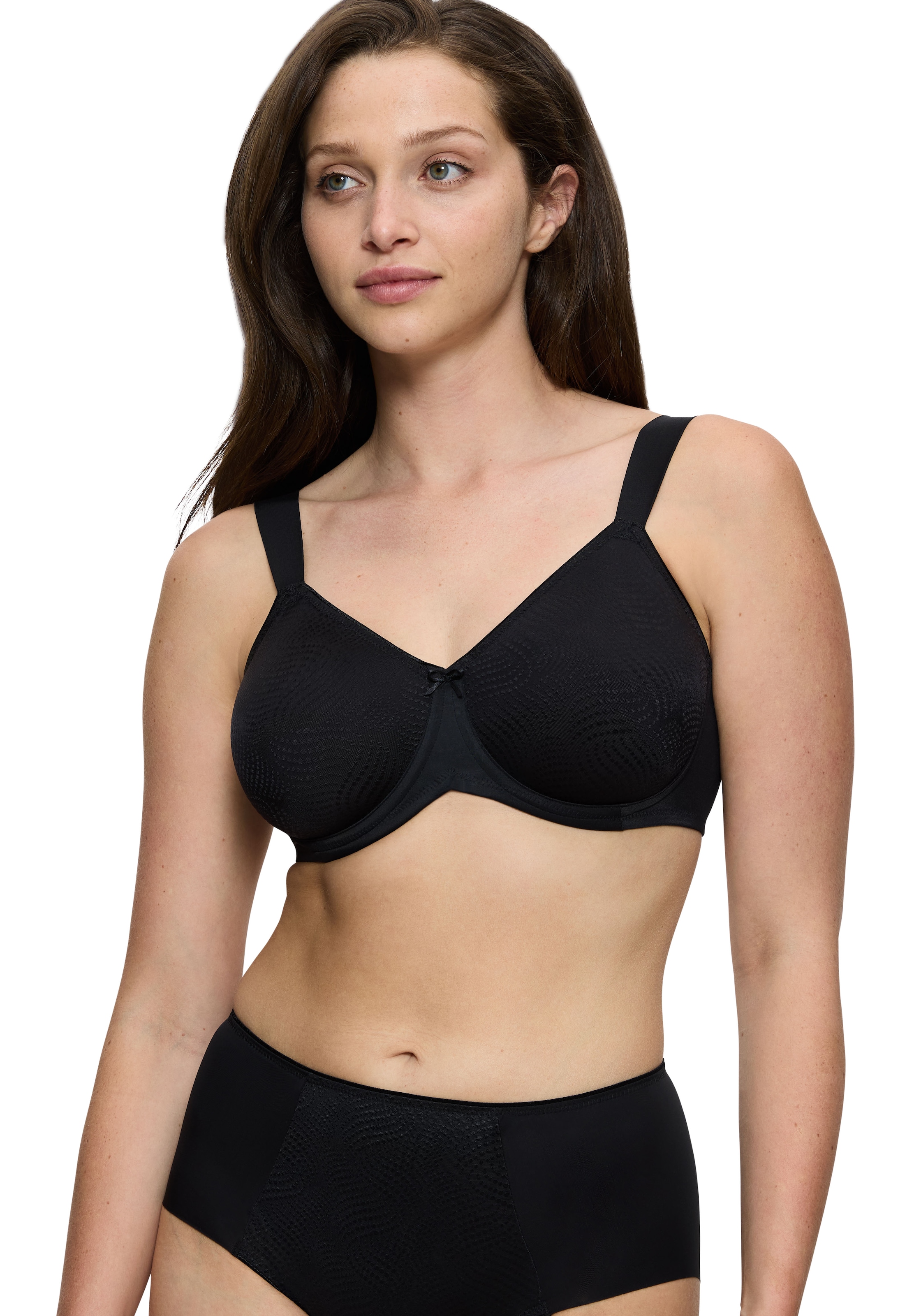 Triumph Minimizer-BH »Essential Minimizer«, schimmerndes Jacquard-Muster, mit Bügel, kleine Satinschleife