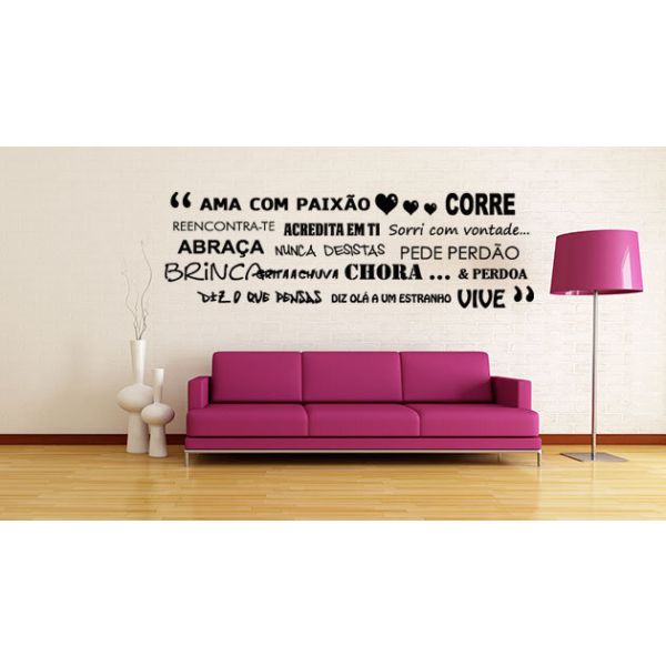 MyStickit Vinil Autocolante Acredita 2 100x31cm Preto