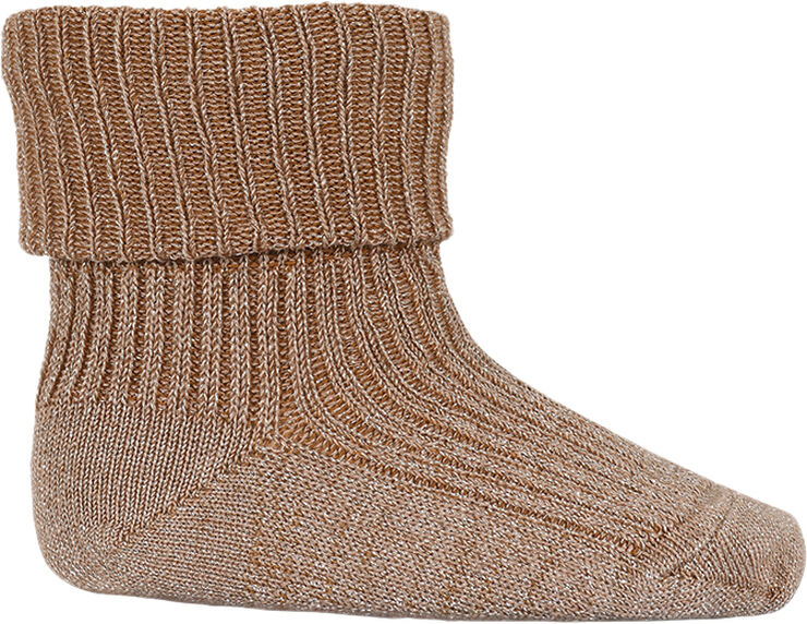 mpKids Ida glitter socks Maple sugar