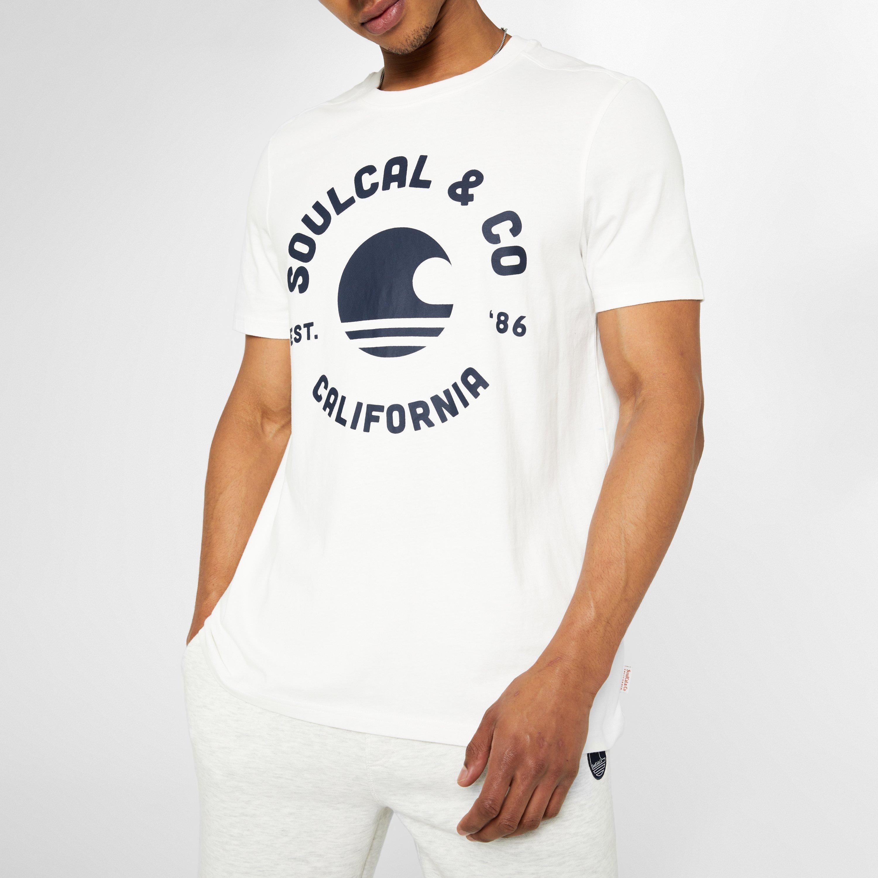 SoulCal Large Logo T Shirt Mens