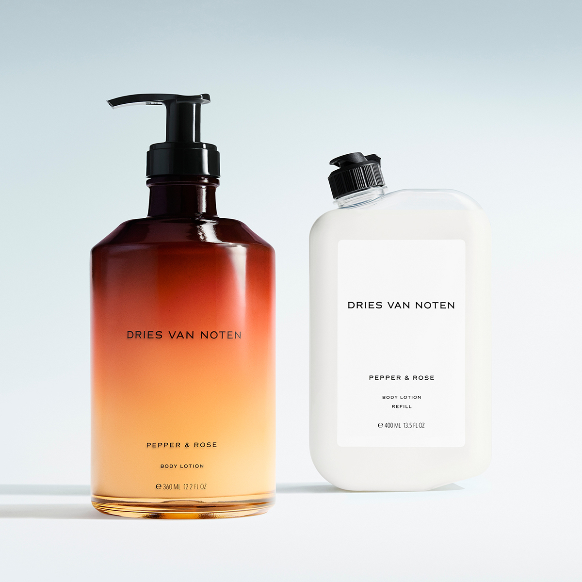 Pepper and Rose Body Lotion Refill 400ml