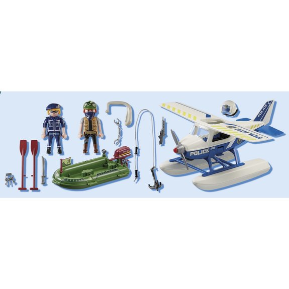 Hydravion de police et bandit - Playmobil City Action 70779