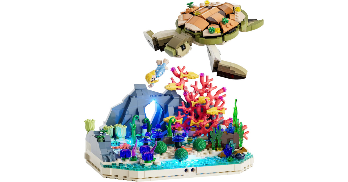 LumibricksX SERIES - Turtle Reef Dream Constructiespeelgoed  (F9072)