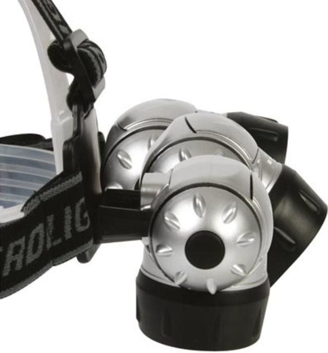 Perel - Led-Hoofdlamp - Wit - ABS - 7 Lichtmodi