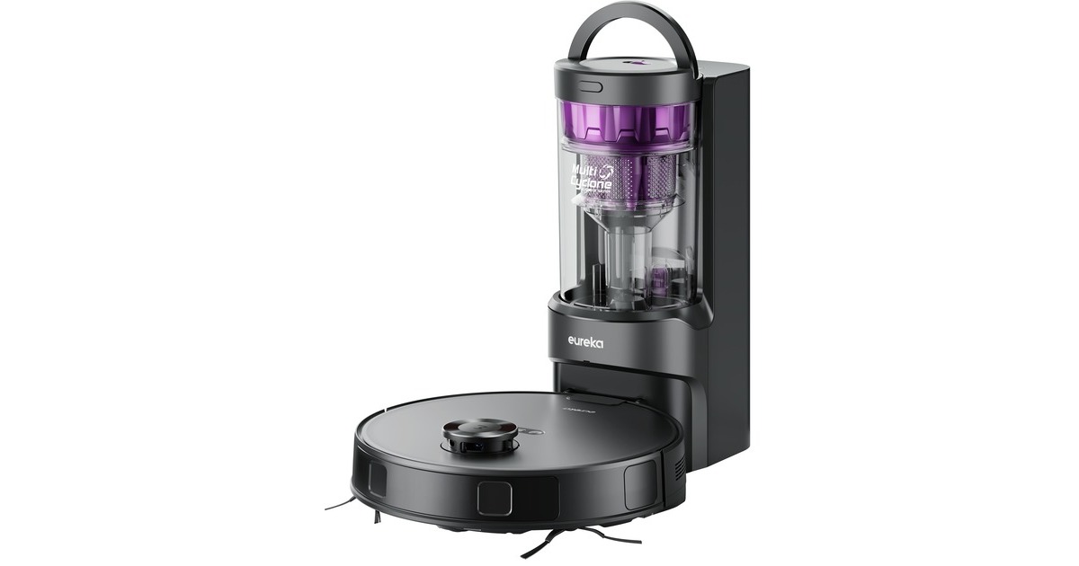 EurekaE20 Plus robotstofzuiger  (Zwart, met Dweilfunctie)