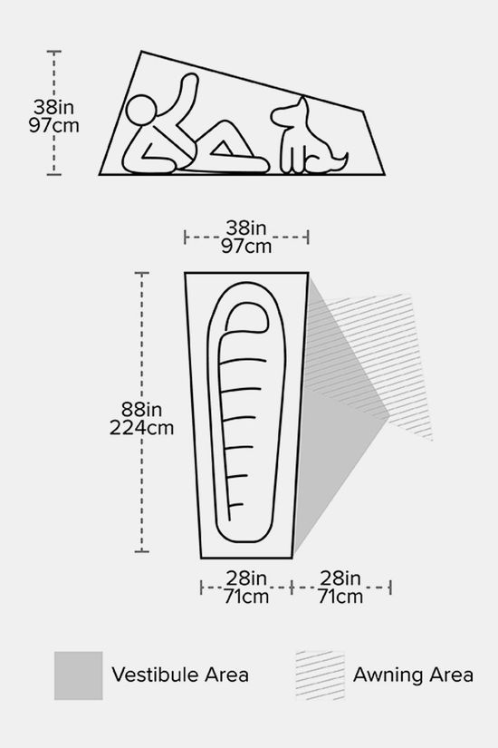 Big Agnes Big Agnes Copper Spur Hv Ul1 Bikepack Tent