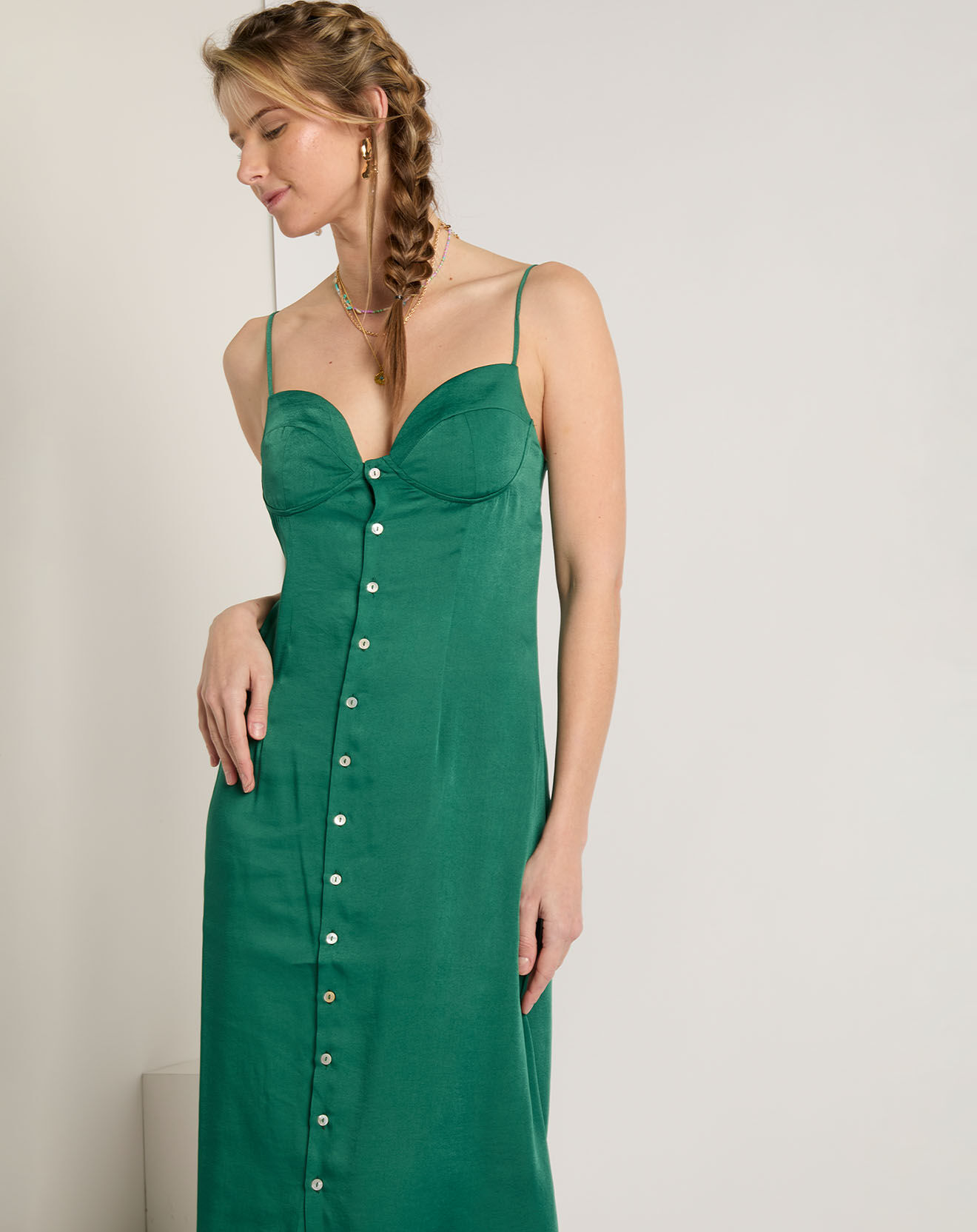 See u Soon Robe Khalessi verte